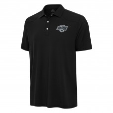 Los Angeles Kings Antigua Black Western Polo