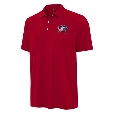 Columbus Blue Jackets Antigua Western Polo - Red