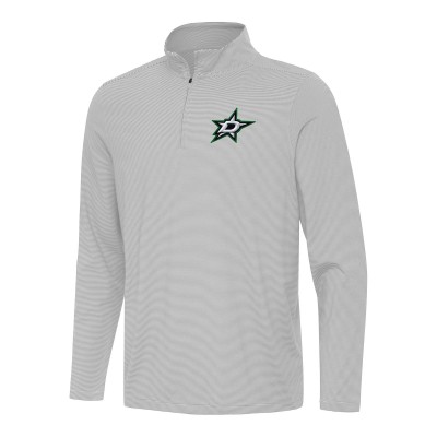 Кофта на короткой молнии Dallas Stars Antigua Twine - Gray