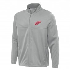 Кофта на молнии Detroit Red Wings Antigua Links 2 Golf - Gray