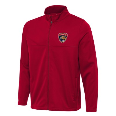 Кофта на молнии Florida Panthers Antigua Links 2 Golf - Red