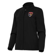 Женская куртка Florida Panthers Antigua Black Links 2 Full-Zip Golf