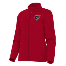 Женская куртка Florida Panthers Antigua Red Links 2 Full-Zip Golf