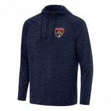 Толстовка на короткой молнии Florida Panthers Antigua Spikes - Heather Navy