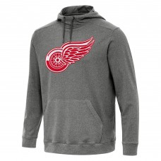 Толстовка Detroit Red Wings Antigua Cloud - Heather Black
