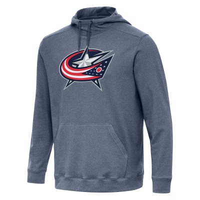 Толстовка Columbus Blue Jackets Antigua Cloud - Heather Navy