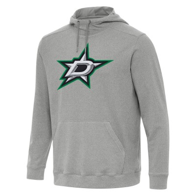 Толстовка Dallas Stars Antigua Cloud - Heather Gray