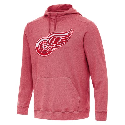 Толстовка Detroit Red Wings Antigua Cloud - Heather Red