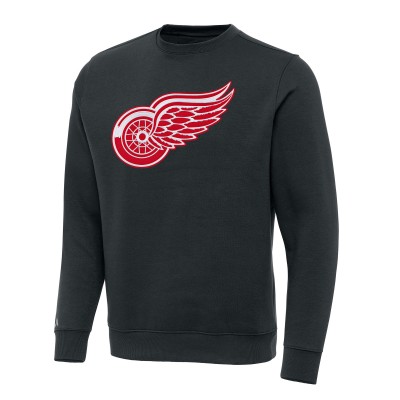 Кофта Detroit Red Wings Antigua Victory Crewneck - Charcoal