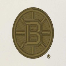 Boston Bruins Antigua Cream/Olive Intrepid Sand Raglan Long Sleeve Hoodie T-Shirt