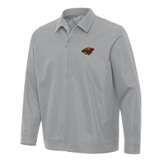Кофта на молнии Minnesota Wild Antigua Gray Pivot