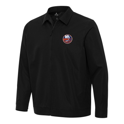 Кофта на молнии New York Islanders Antigua Pivot - Black