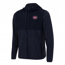 Толстовка на молнии Montreal Canadiens Antigua Navy Sway Jacket