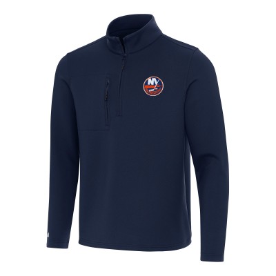 New York Islanders Antigua Navy Insider Quarter-Zip Top