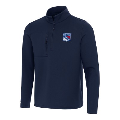 Кофта на короткой молнии New York Rangers Antigua Insider - Navy