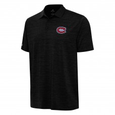 Поло Montreal Canadiens Antigua Heather Black Layout