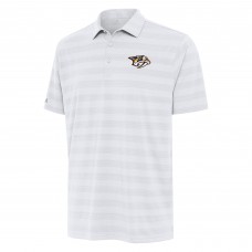 Nashville Predators Antigua White Tunnel Polo