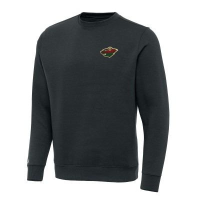 Кофта Minnesota Wild Antigua Charcoal Victory Crewneck