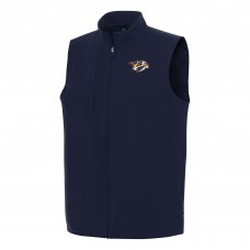 Nashville Predators Antigua Navy Regard Full-Zip Vest