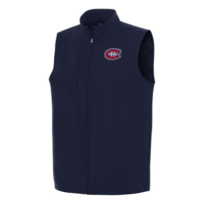 Montreal Canadiens Antigua Navy Regard Full-Zip Vest