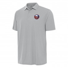 New York Islanders Antigua Gray Era Polo New York Islanders Antigua Gray Era Polo
