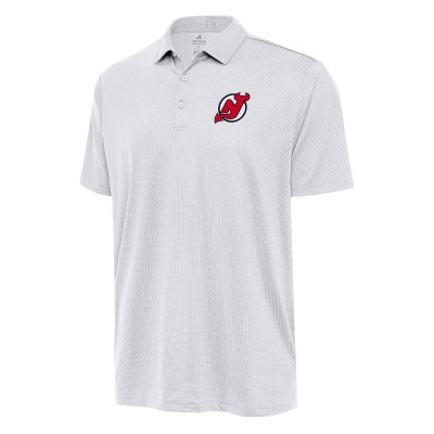 Поло New Jersey Devils Antigua White Ellipse