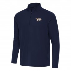 Nashville Predators Antigua Navy Intent Quarter-Zip Top
