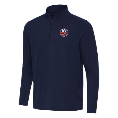 New York Islanders Antigua Navy Intent Quarter-Zip Top