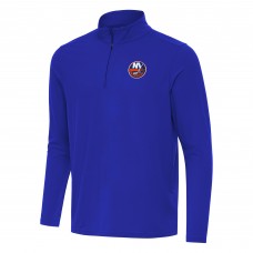 New York Islanders Antigua Royal Intent Quarter-Zip Top