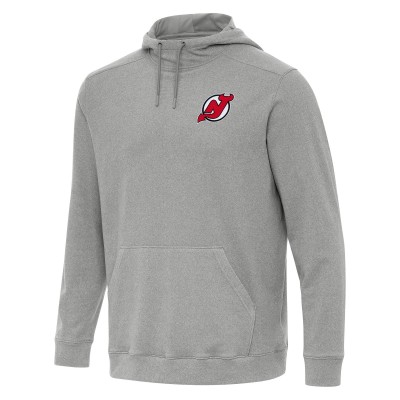 Толстовка New Jersey Devils Antigua Heather Gray Cloud