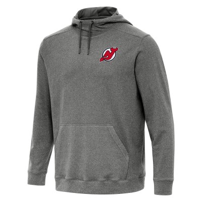 Толстовка New Jersey Devils Antigua Heather Black Cloud