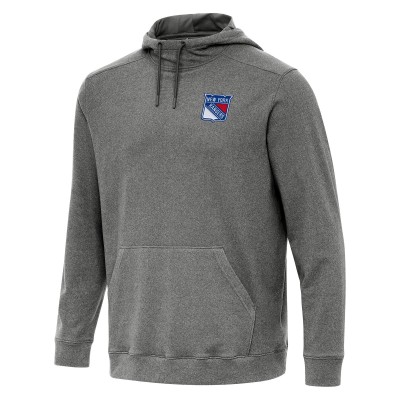 Толстовка New York Rangers Antigua Heather Black Cloud