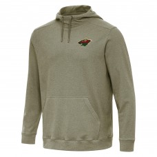 Толстовка Minnesota Wild Antigua Olive Cloud