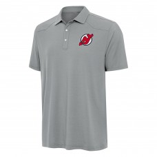 Поло New Jersey Devils Antigua Gray Western