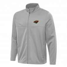 Кофта на молнии Minnesota Wild Antigua Gray Links 2 Golf