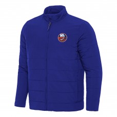 New York Islanders Antigua Royal Swelter Full-Zip Puffer Jacket