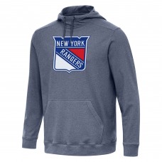 Толстовка New York Rangers Antigua Heather Navy Cloud