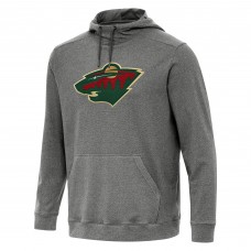 Толстовка Minnesota Wild Antigua Heather Black Cloud Толстовка Minnesota Wild Antigua Heather Black Cloud