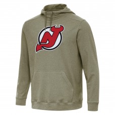 Толстовка New Jersey Devils Antigua Olive Cloud