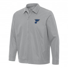 Кофта на молнии St. Louis Blues Antigua Pivot - Gray