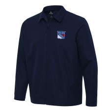 Кофта на молнии New York Rangers Antigua Pivot - Navy
