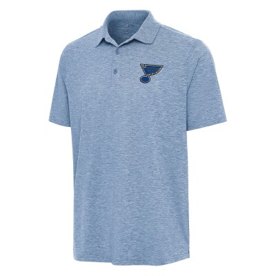 Поло St. Louis Blues Antigua Par 3 - Heather Aqua