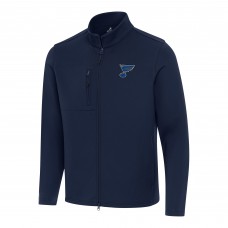 Кофта на молнии St. Louis Blues Antigua Objection Double-Peached - Navy