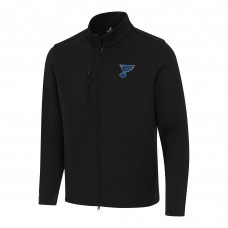 Кофта на молнии St. Louis Blues Antigua Objection Double-Peached - Black
