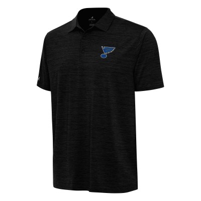 Поло St. Louis Blues Antigua Layout - Heather Black