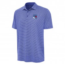 New York Rangers Antigua Heather Royal Scheme Polo New York Rangers Antigua Heather Royal Scheme Polo