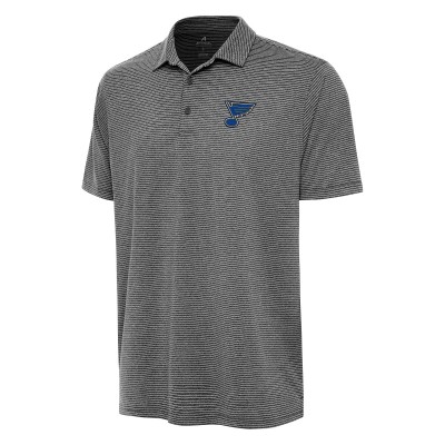 Поло St. Louis Blues Antigua Scheme - Heather Black