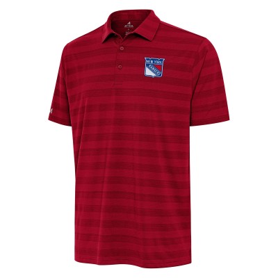 New York Rangers Antigua Red Tunnel Polo