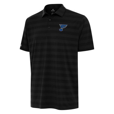 Поло St. Louis Blues Antigua Tunnel - Black