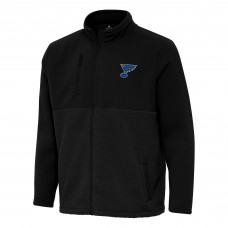 Кофта на молнии St. Louis Blues Antigua Daily Fused - Black